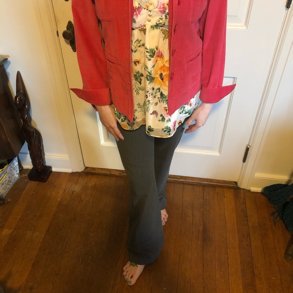Casual rose colored jacket